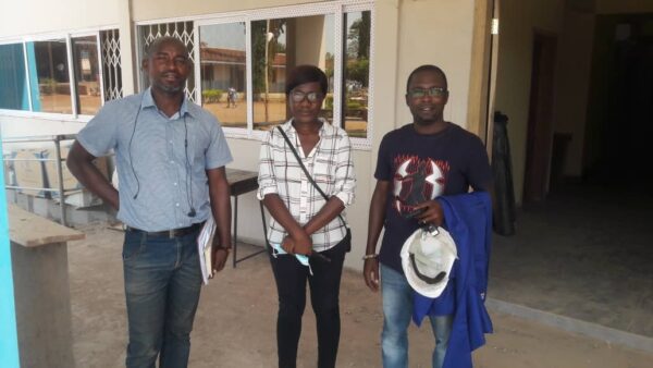 After Project Site Inspection tour