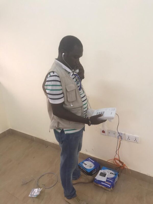 Test of Intercom Telephony